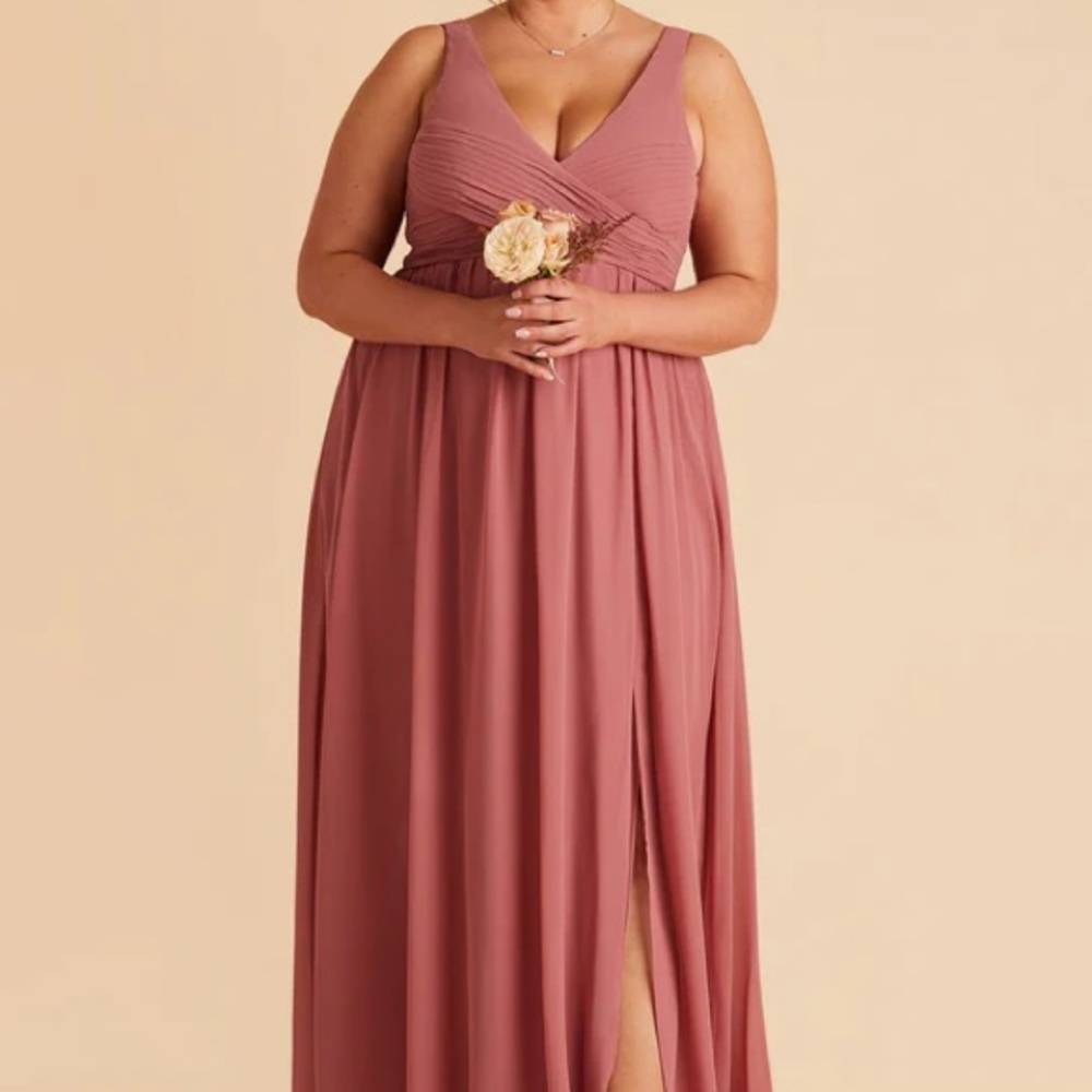 Birdie Grey bridesmaid dress color Mulberry